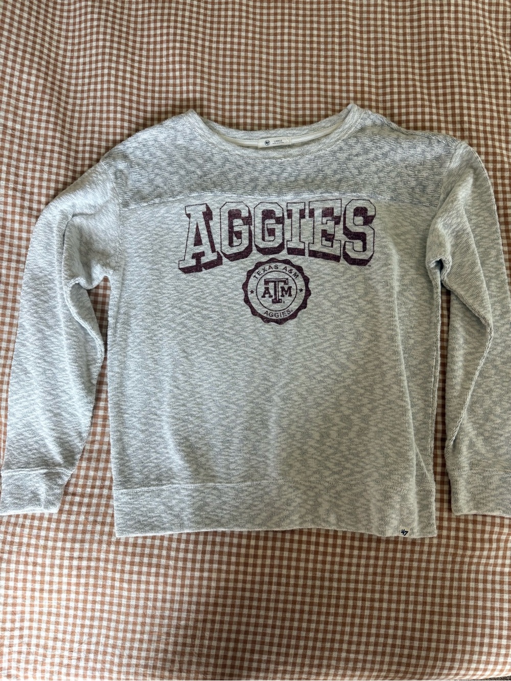 Texas A&M Aggies Gray Crewneck Sweatshirt